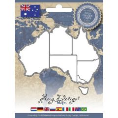 Die - Amy Design - Maps - Australia (AFGEPRIJSD)