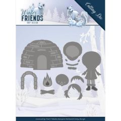 Dies - Amy Design - Winter Friends - Eskimo (ADD10193) (AFGEPRIJSD)