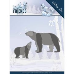 Dies - Amy Design - Winter Friends - Polar Bears (ADD10195) (AFGEPRIJSD)