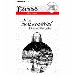 BL Clear stamp Christmas Ball Essentials 105x148mm nr.116