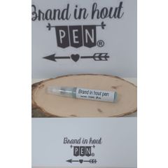 Brand in hout Block Pen 8mm