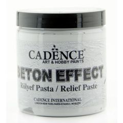 Cadence Beton Effect Relief Pasta Grijs 250ml (301599/0250) - OPRUIMING
