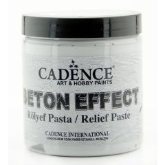Cadence Beton Effect Relief Pasta Grijs 250ml (301599/0250) *