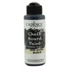 Cadence Chalkboard verf Zwart 120 ml   - OPRUIMING