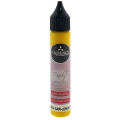 Cadence Colored Pearls Opaque 25 ml Citroengeel (Pearls0551) *