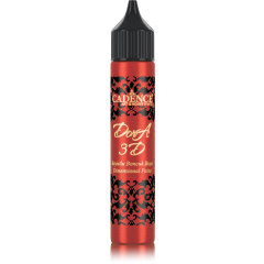 Cadence Dora 3D Metallic Dimensional Verf 25 ml Rood (5133) *