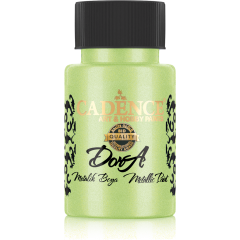 Cadence Dora Acrylverf Metallic - Apple green - 50ml - 0161