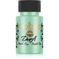 Cadence Dora Acrylverf Metallic - Cool Mint - 50ml - 0182