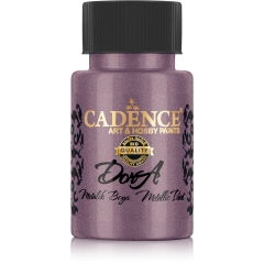 Cadence Dora Acrylverf Metallic - Dried Rose - 50ml - 0143