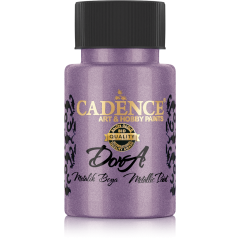 Cadence Dora Acrylverf Metallic - Heather - 50ml - 0189