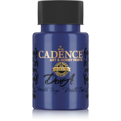 Cadence Dora Acrylverf Metallic - Island Blue - 50ml  - 0195