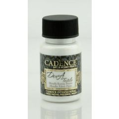 Cadence Dora metallic textiel verf Parel 59ml 1152 