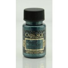 Cadence Dora metallic textiel verf Petrolium 59ml 1140