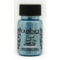 Cadence Dora metallic verf Aegean - blauw  0166 50ml (301240/0166)