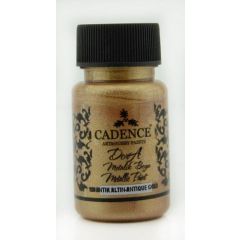 Cadence Dora Acrylverf Metallic - Antiek gold - 50ml - 0150