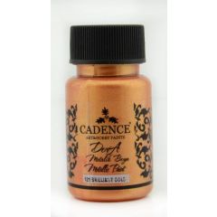 Cadence Dora Acrylverf Metallic - Briljant gold - 50ml - 0121