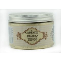 Cadence - Dora Perla Metallic Relief Pasta - Platinum - 150ml (0001) *