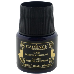 Cadence Glas- en Porseleinverf Opaque 45 ml Donkerbruin (01 049 0575 0045) *