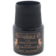 Cadence Glas- en Porseleinverf Vitrail 45 ml Bruin (01 078 0015 0045) *