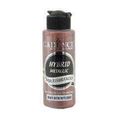 Cadence Hybride metallic acrylverf (semi mat) Antique Dark Copper 0815 120 ml (HM-815)