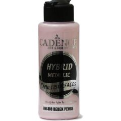 Cadence Hybride metallic acrylverf (semi mat) Baby Pink 0808 120 ml (HM-808)