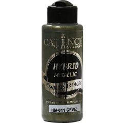Cadence Hybride metallic acrylverf (semi mat) Walnut 0811 120 ml (HM-811)