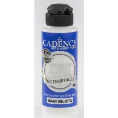 Cadence Hybride acrylverf Glitter Goud - White 0001 - 120 ml  (301205/0001)