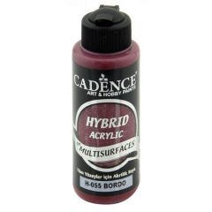 Cadence Hybride acrylverf (semi mat) Bordeaux 01 001 0055 0120 120 ml (301200/0055)