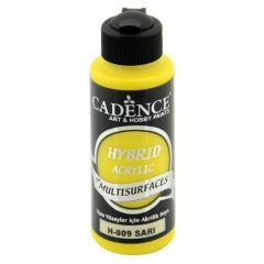 Cadence - Hybride acrylverf - Yellow/Geel - 120 ml (0009)