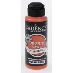 Cadence Hybride acrylverf (semi mat) - Granaatappelbloem - 0105 -120 ml  (301200/0105)