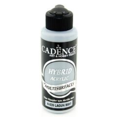 Cadence Hybride acrylverf (semi mat) Lagoon blue 0039 120 ml (301200/0039)