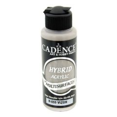 Cadence Hybride acrylverf (semi mat) Mink - grijs 0059 120 ml (301200/0059)