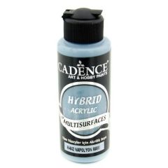Cadence Hybride acrylverf (semi mat) Napoleon blauw 0042 120 ml (301200/0042)