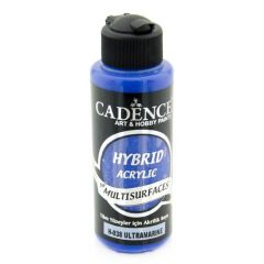 Cadence - Hybride acrylverf - Ultramarin Blue/Ultramarijn Blauw - 120 ml (0038)