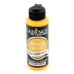 Cadence Hybride acrylverf (semi mat) Warm oranje 0010 120 ml (301200/0010)