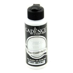 Cadence Hybride acrylverf (semi mat) Wit 0001 120 ml (301200/0001)