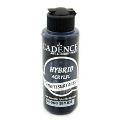 Cadence Hybride acrylverf (semi mat) Zwart 0060 120 ml (301200/0060)