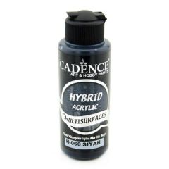 Cadence Hybride acrylverf (semi mat) Black/Zwart 0060 120 ml (301200/0060)