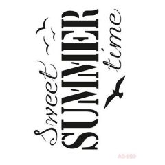 Cadence Mask Stencil AS - sweet summer time 03 014 0599 21X29cm (184014/0599) - OPRUIMING