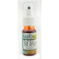 Cadence Mix Media Shimmer metallic spray Donker oranje 0005 25ml (301280/0005)  - OPRUIMING