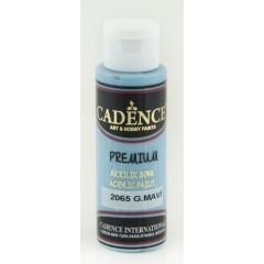 Cadence Premium acrylverf (semi mat) Azuur blauw 2065 70ml (301210/2065)