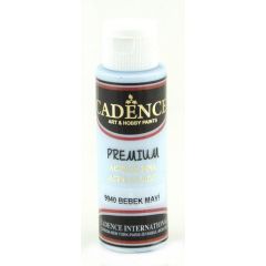 Cadence Premium acrylverf (semi mat) Babyblauw 9040 70ml (301210/9040)