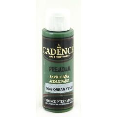 Cadence Premium acrylverf (semi mat) Bos groen 9048 70ml (301210/9048)