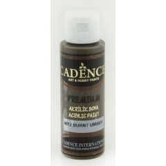 Cadence Premium acrylverf (semi mat) Burnt Umber 4012 70ml (301210/4012)