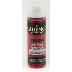 Cadence Premium acrylverf (semi mat) Crimson - rood 4350 70ml (301210/4350)