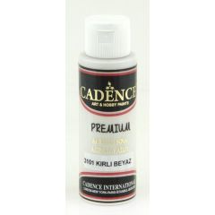 Cadence Premium acrylverf (semi mat) Dirty - wit 3101 70 ml (301210/3101)