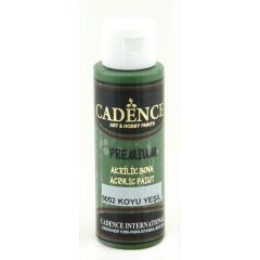 Cadence Premium acrylverf (semi mat) Donkergroen  9052 70ml (301210/9052)