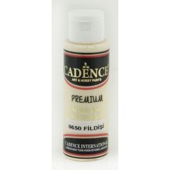 Cadence Premium acrylverf (semi mat) Ivoor 0650 70ml (301210/0650)