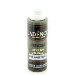 Cadence Premium acrylverf (semi mat) Khaki groen 8012 70ml (301210/8012)