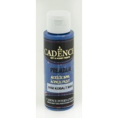 Cadence Premium acrylverf (semi mat) Kobalt blauw 0158 70ml (301210/0158)